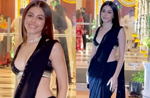 Alaya F looks smoking hot in very glamorous Saree paired with sexy bralette, video goes viral